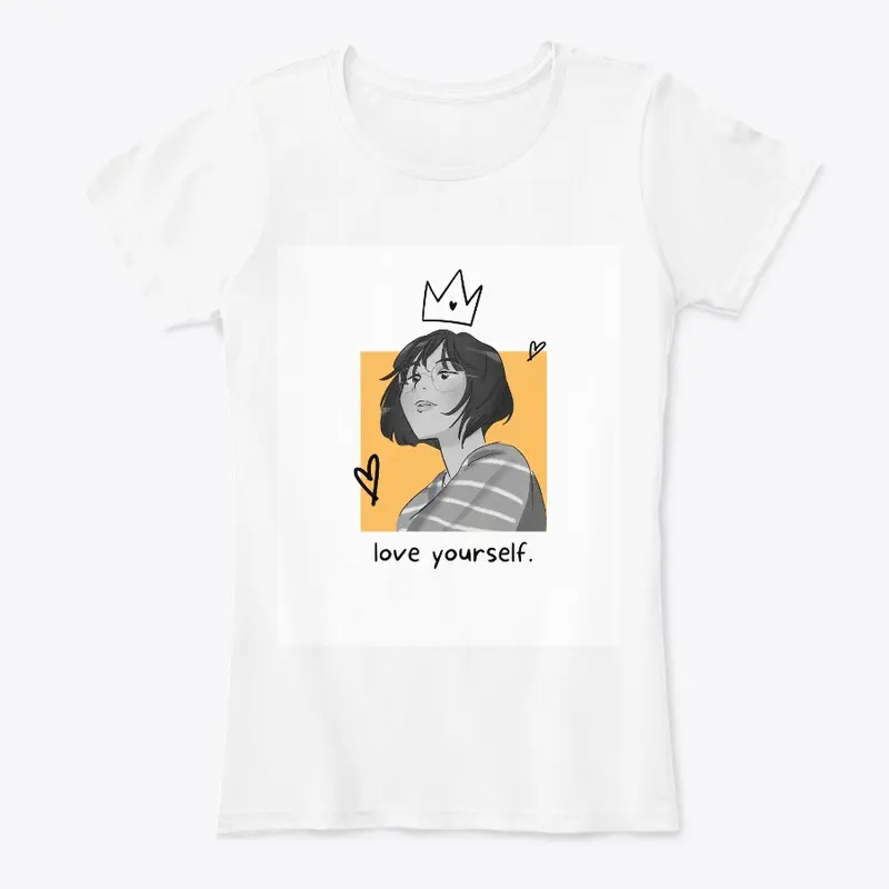 Empowerment Chic: Love Yourself WhiteTee