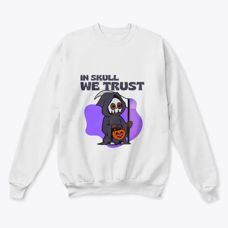 “Trust in Skull” Women’s Crop Hoodie