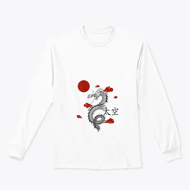 WHITE DRAGEN TEE