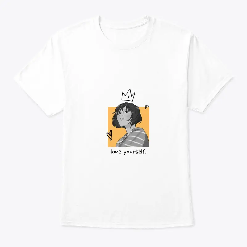 Empowerment Chic: Love Yourself WhiteTee