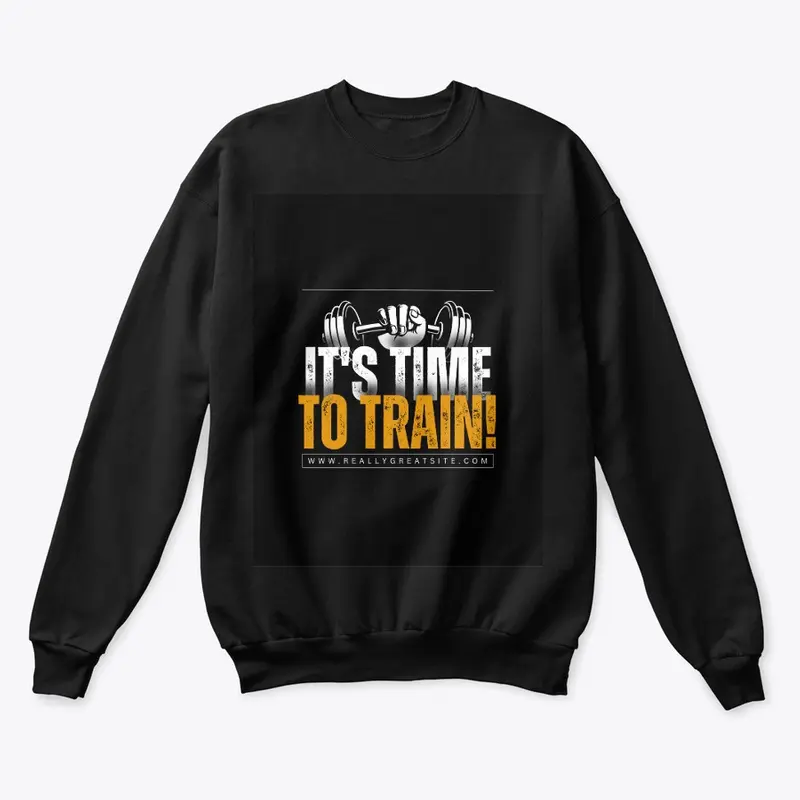 Time to Train -THE Black T-Shirt