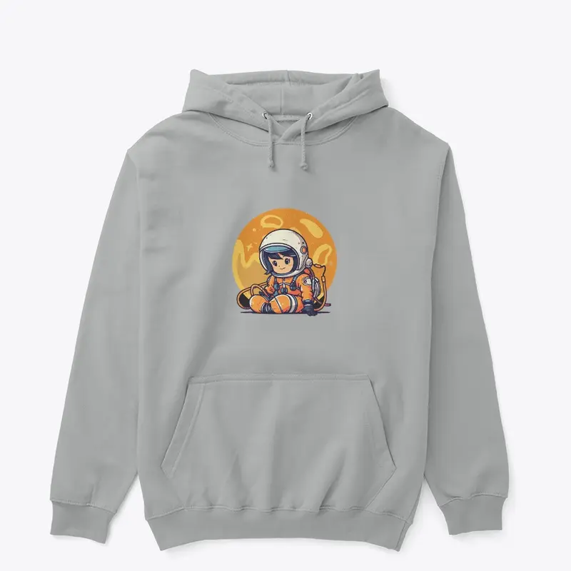 Eco-Friendly Girl’s Planet Sweatshirt