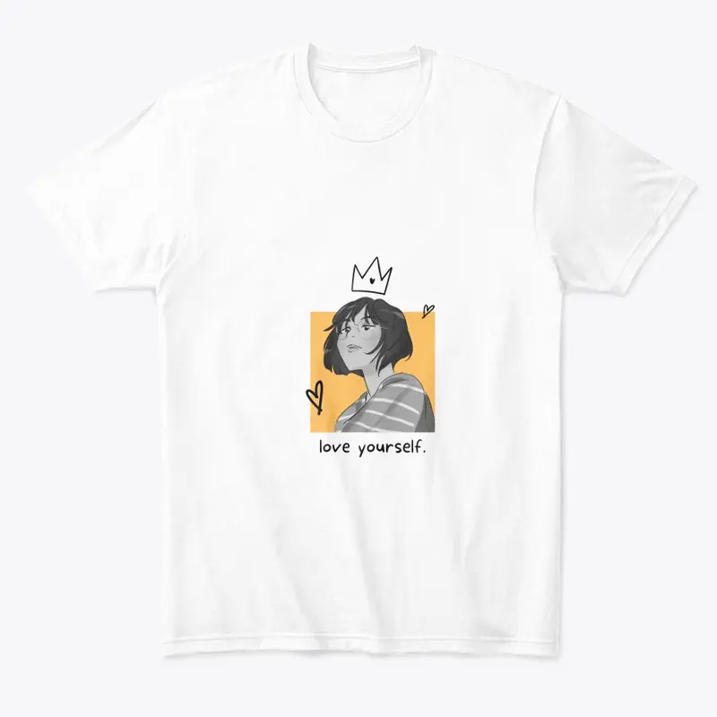 Empowerment Chic: Love Yourself WhiteTee