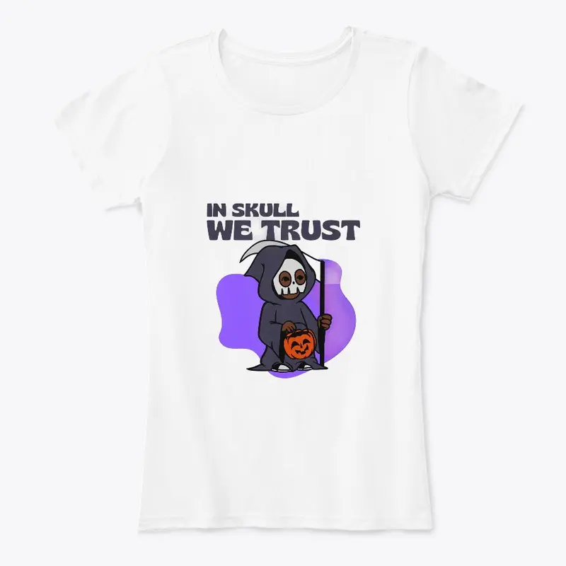 “Trust in Skull” Women’s Crop Hoodie