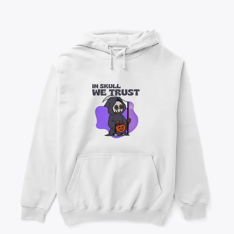 “Trust in Skull” Women’s Crop Hoodie