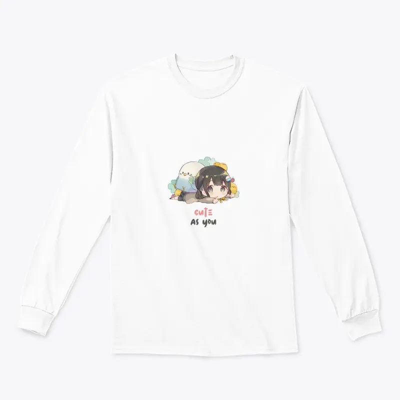 Cute As You - Chic White T-Shirt